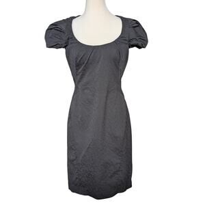 Zac Posen Scoop Neck Black Dress